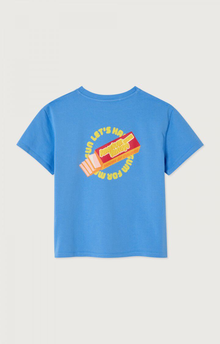 AMERICAN VINTAGE | T-SHIRT FIZVALLEY BLEU CELESTE