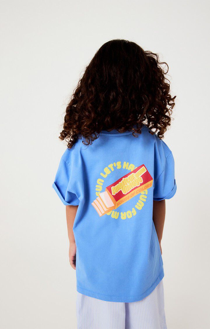 AMERICAN VINTAGE | T-SHIRT FIZVALLEY BLEU CELESTE