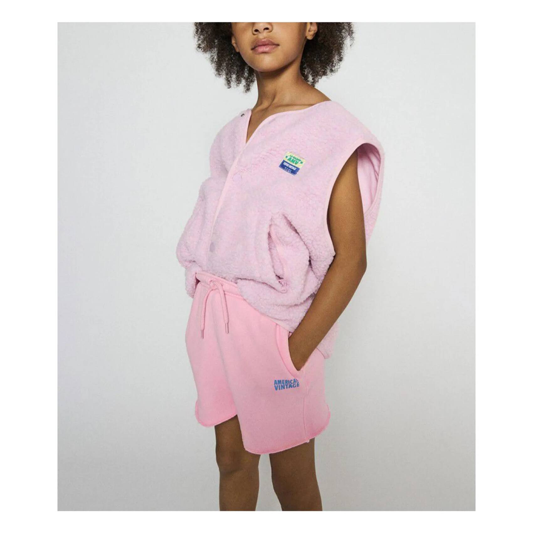 AMERICAN VINTAGE | Short Izubird Vintage Cotton Candy 9 ans