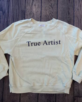 SECOND LIFE | Sweat True Artist Jaune 10/11 ans