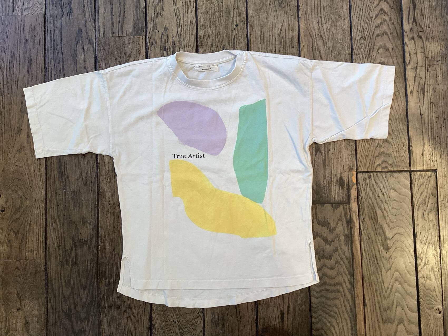 SECOND LIFE | T-shirt True Artist Blanc 8/9 ans