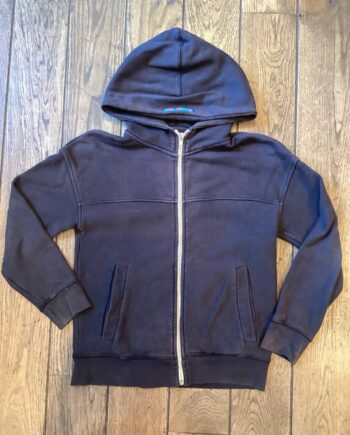 SECOND LIFE | Hoodie zippé Bellerose noir t 10 ans