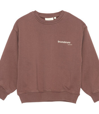 BRUNOBRUNO NATION |  Norah Sweatshirt Marron Plum