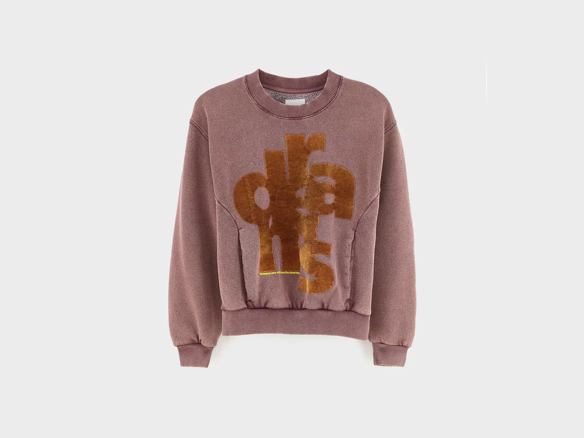 BELLEROSE | Sweatshirt col rond Fadopo WINE