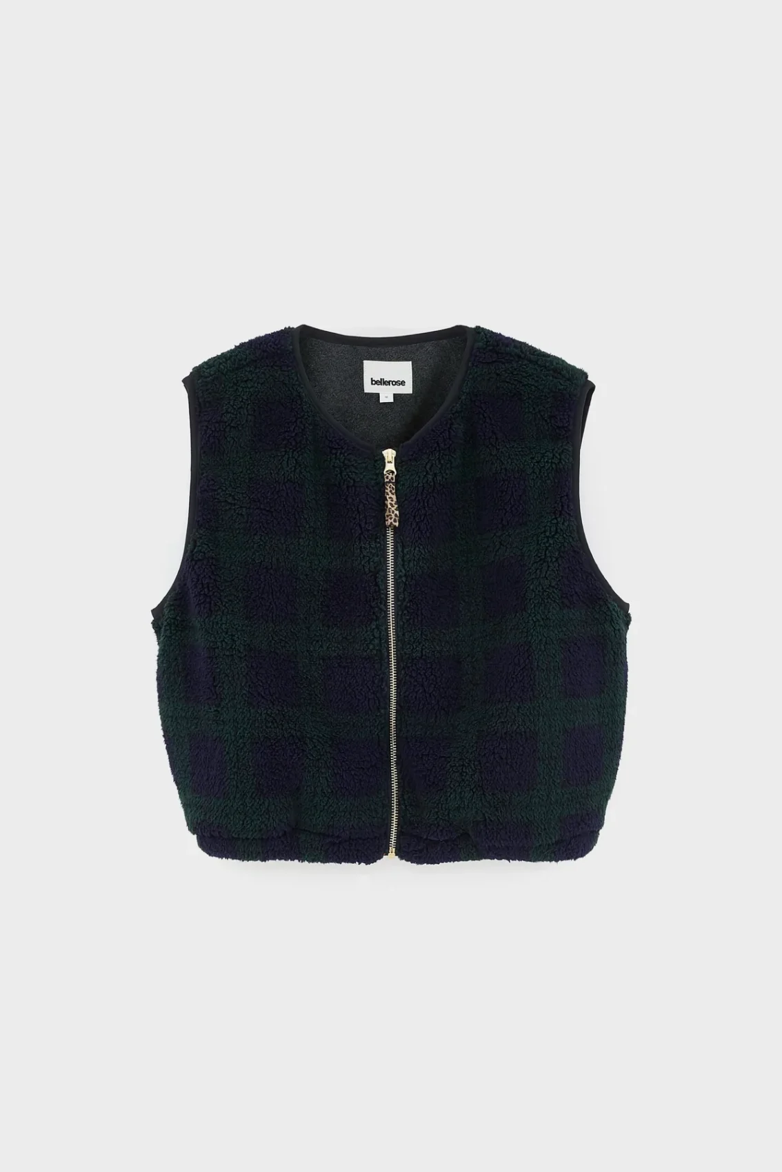BELLEROSE | JALAS Veste sans manches à carreaux