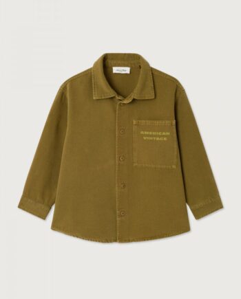 AMERICAN VINTAGE | CHEMISE ENFANT LYCAZ MOUSSE VINTAGE