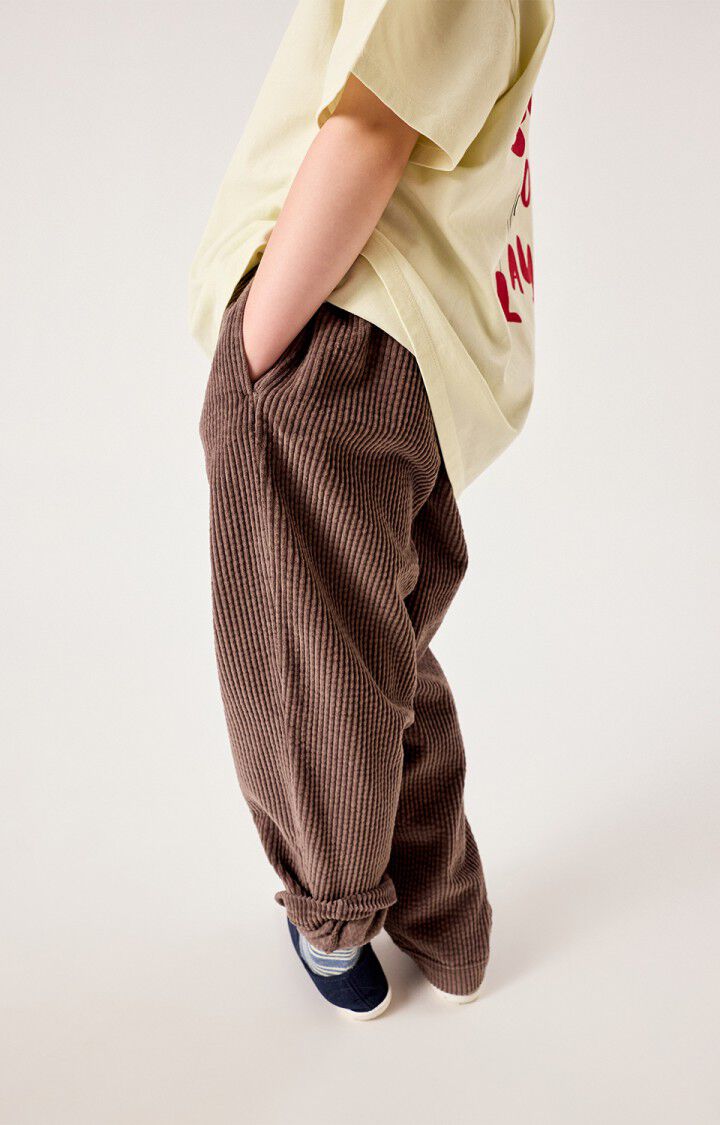 AMERICAN VINTAGE | Pantalon enfant Padow CENDRE VINTAGE
