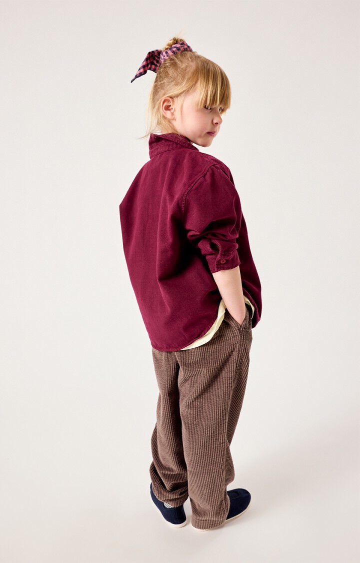 AMERICAN VINTAGE | Pantalon enfant Padow CENDRE VINTAGE