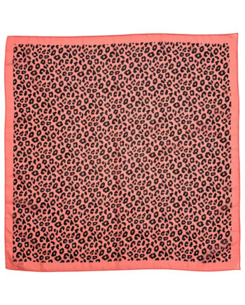 PIUPIUCHICK | chiffon bandana | pink w/ animal print
