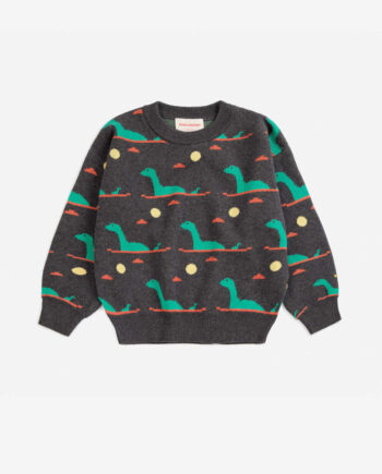 BOBO CHOSES | Lake Monster all over jacquard jumper