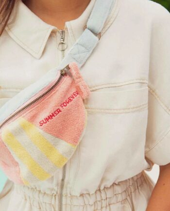 CHAMAYE | Terry Belt bag - Summer Forever - Pink and Yellow