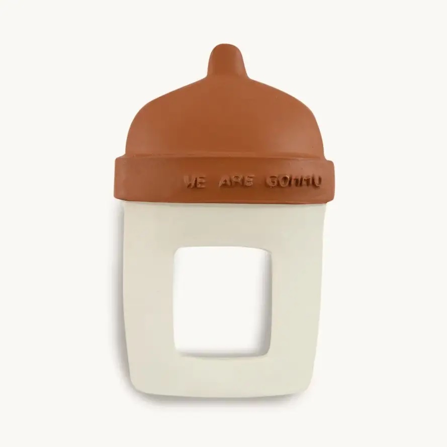 GOMMU | Gommu Ring Botlle - Anneau de dentition en caoutchouc naturel