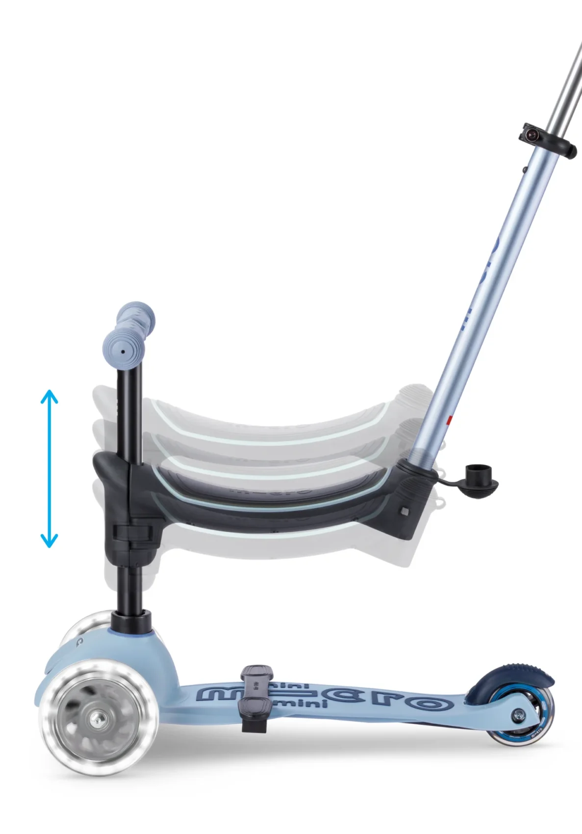 MICRO | Mini Micro 6in1 Rock & Go LED blauw