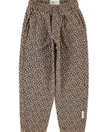 PIUPIUCHICK | unisex trousers | brown w/ animal print