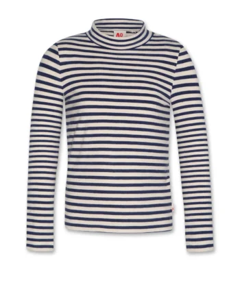 AO76 | cora t-shirt stripe INDIGO
