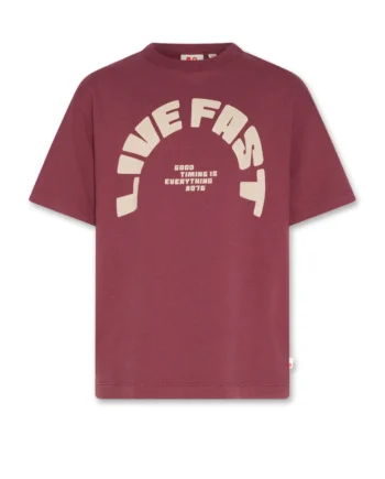 AO76 | terry t-shirt fast bordeaux