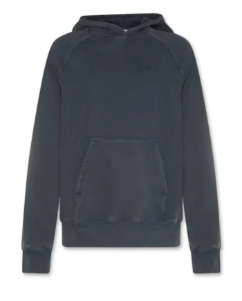AO76 | clyde hoodie logo SW DARK SLATE