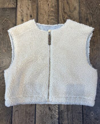 SECOND LIFE | gilet Bellerose St Eddy écru 12 ans