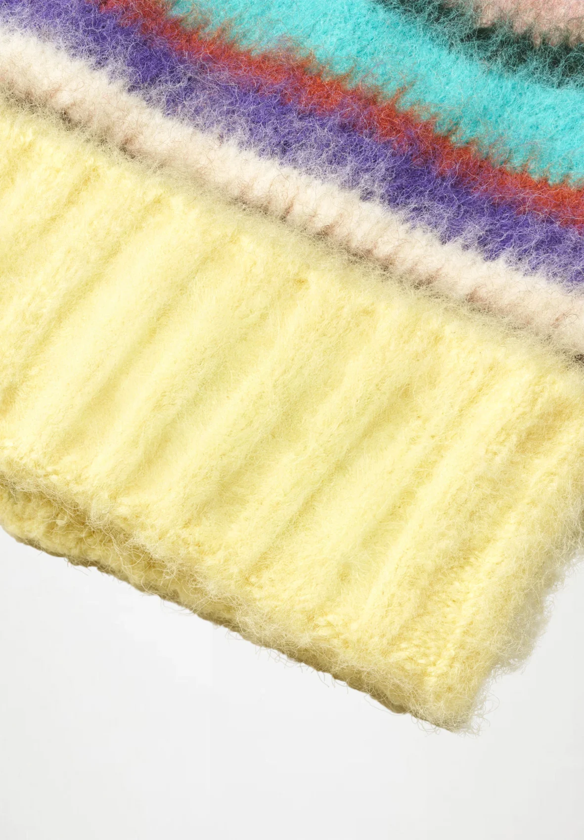 MOLO | KARA Bonnet tricoté multicolore