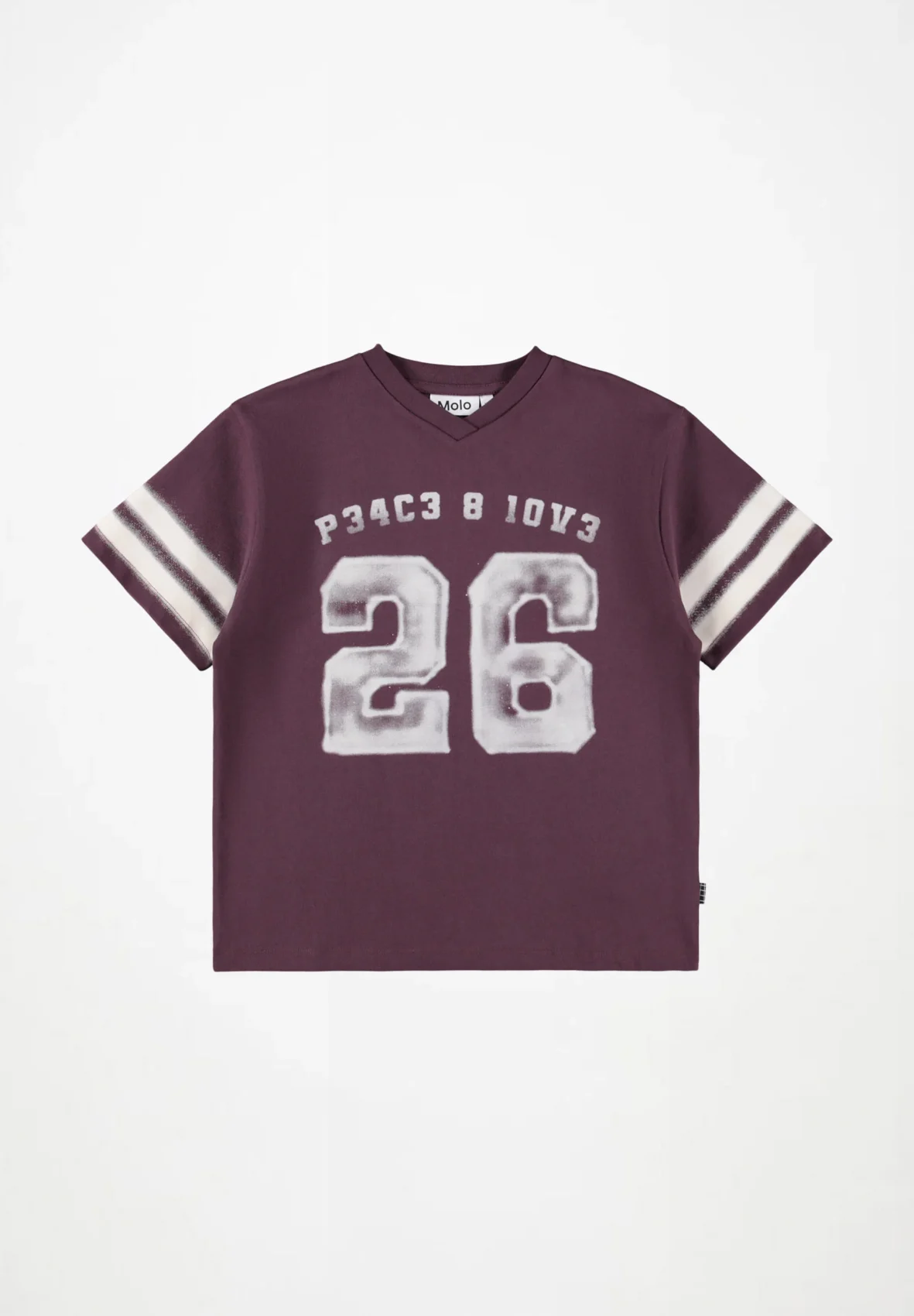MOLO | T-SHIRT SPRAY NUMBER BORDEAUX