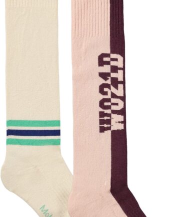 MOLO | PACK CHAUSSETTES HAUTES NOVA PERLED BERRY
