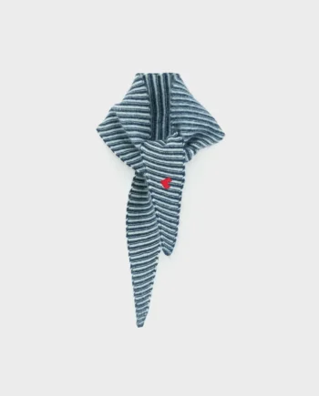 BELLEROSE | ECHARPE FOULARD DUSS STRIPE A surf teal
