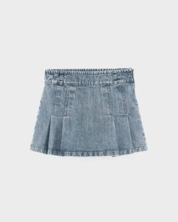 BELLEROSE | Jupe plissée en denim Petty