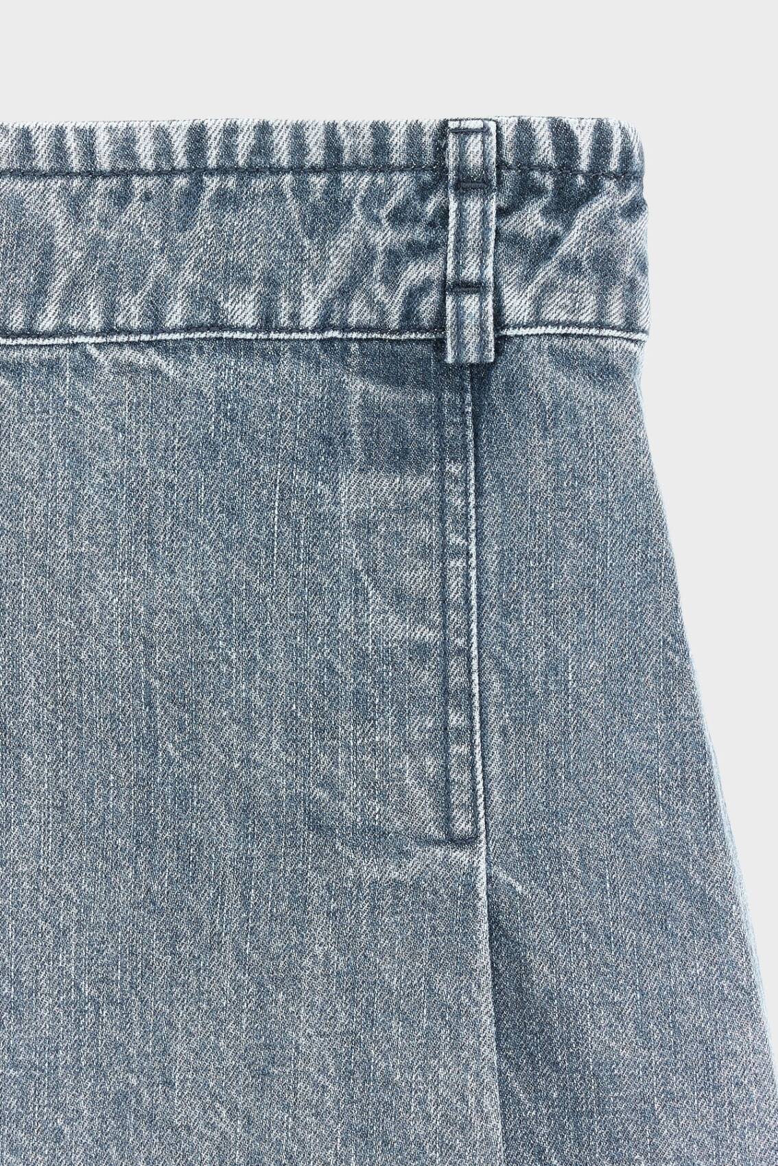 BELLEROSE | Jupe plissée en denim Petty