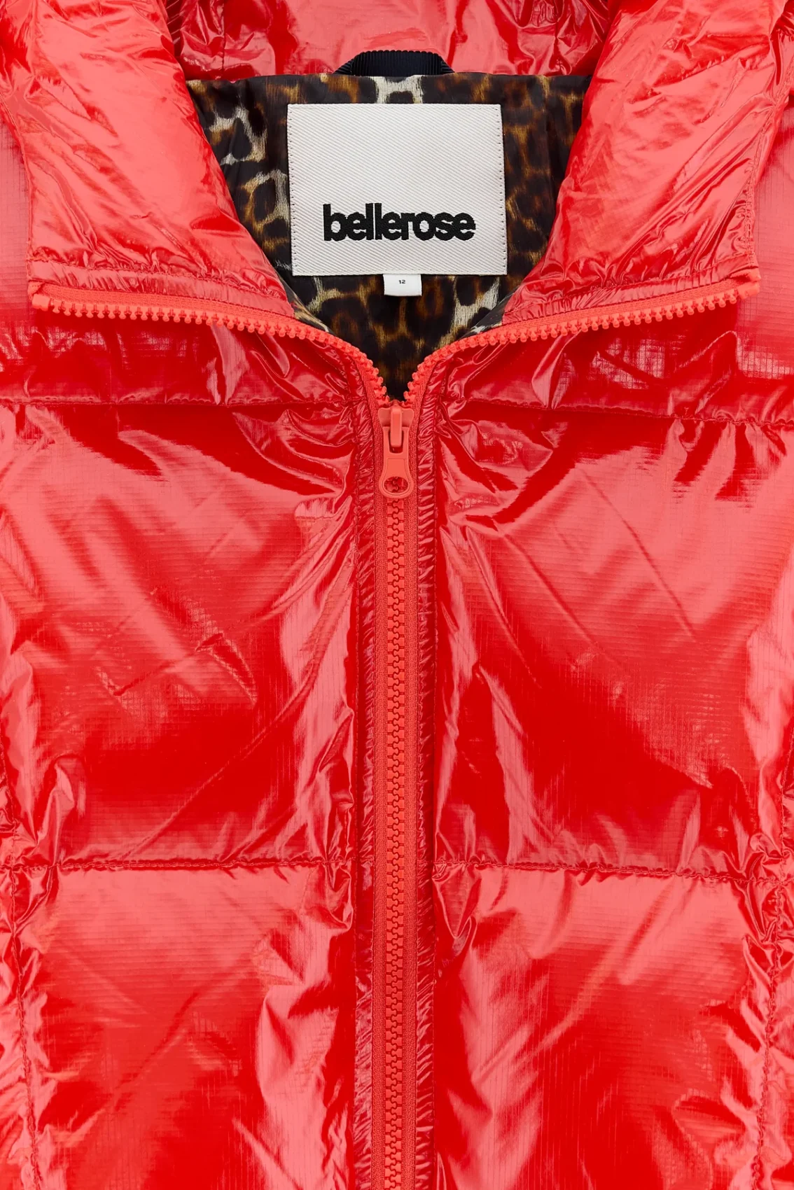 BELLEROSE | Doudoune décontractée Habu rouge pavot
