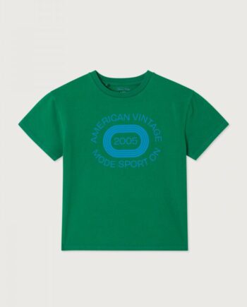 AMERICAN VINTAGE | T-shirt Fizvalley MC MINT VINTAGE