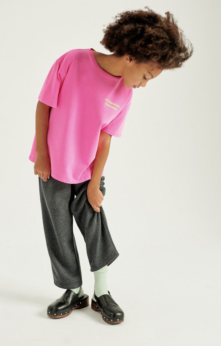 AMERICAN VINTAGE | T-shirt Fizvalley MC rose fluo