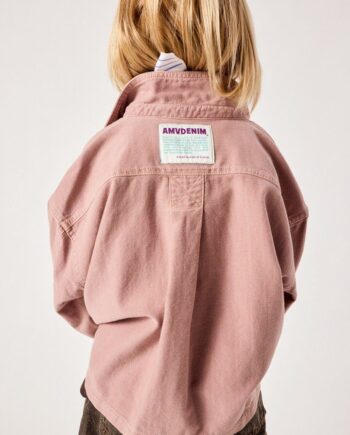 AMERICAN VINTAGE | Chemise enfant Lofway STONE PINK