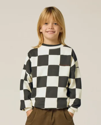 THE CAMPAMENTO | Checked Sweatshirt