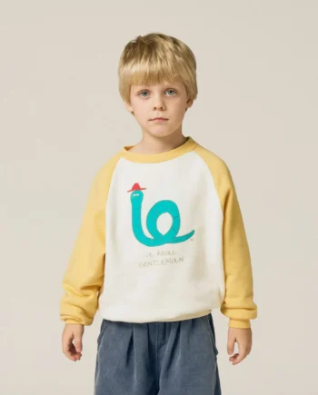 THE CAMPAMENTO | Gentleman Color Block Sweatshirt