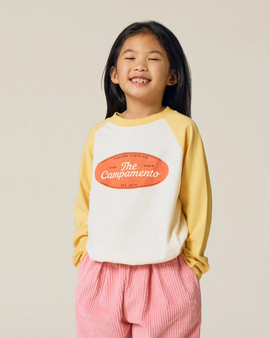 THE CAMPAMENTO | The Campamento Color Block Yellow Tshirt