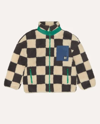 THE CAMPAMENTO | Checked Teddy Jacket