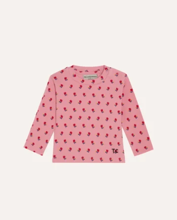 THE CAMPAMENTO BABY | Flowers Pink Baby Tshirt