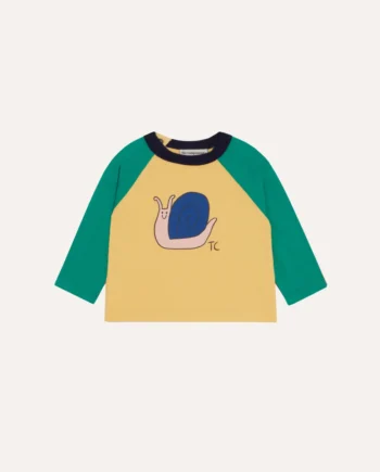 THE CAMPAMENTO BABY | Snail Color Block Baby Tshirt