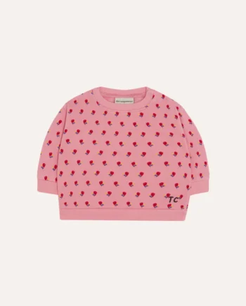 THE CAMPAMENTO BABY | Flowers Pink Baby Sweatshirt