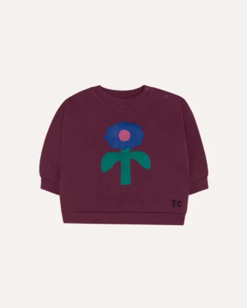 THE CAMPAMENTO BABY | Big Blue Daisy Baby Sweatshirt