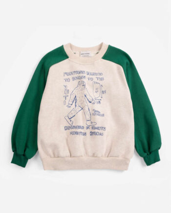 BOBO CHOSES | Mr. Footish raglan sweatshirt