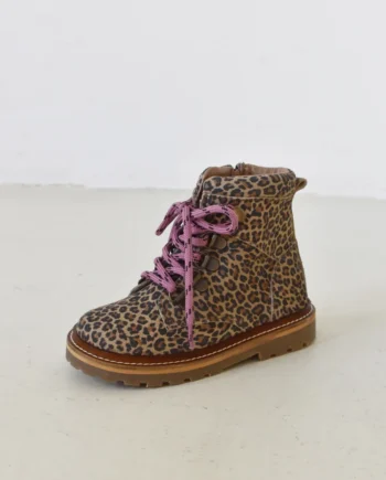 DU LOUA | bottines Du Louen brown suede Beige Leo