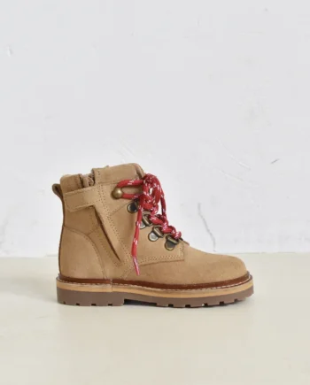 DU LOUA | bottines Du Louen brown suede sand suede