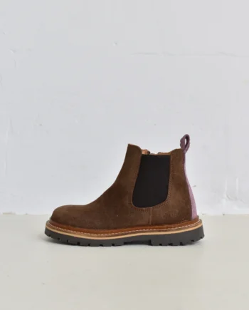 DU LOUA |  du Louis- Chelsea - Brown/Purple Suede
