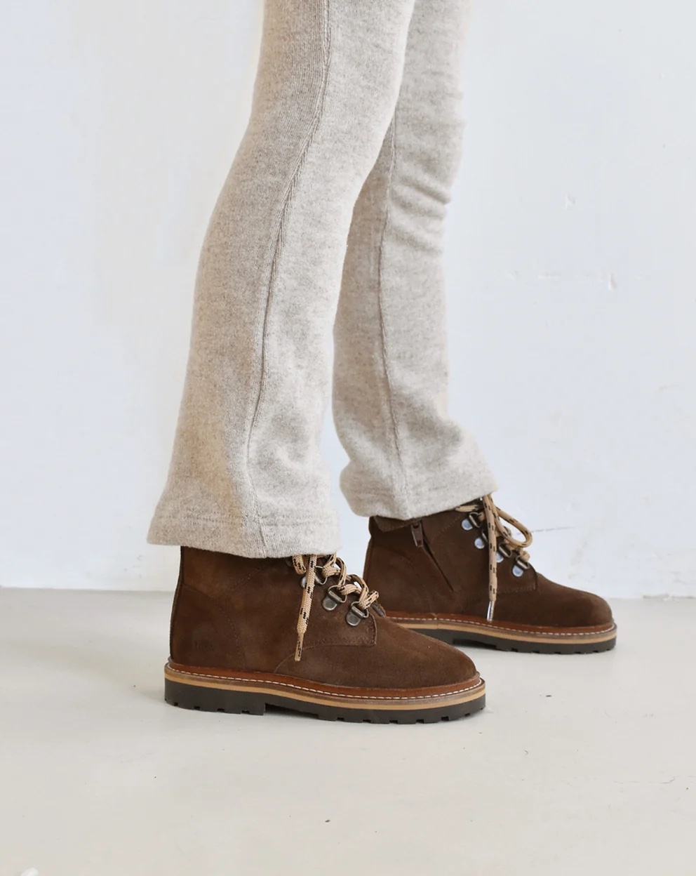 DU LOUA | bottines Du Louen brown suede