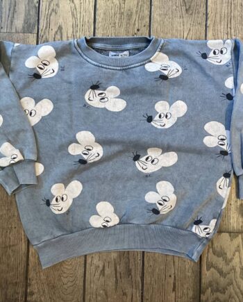 SECOND LIFE | Sweat Bobo choses gris souris 8/9 ans