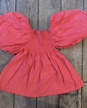 SECOND LIFE | Blouse BÚHO rouge 8 ans