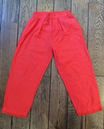 SECOND LIFE | Pantalon BÚHO rouge 8 ans