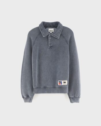 BELLEROSE | SWEATSHIRT FELDER BLACK BLUE