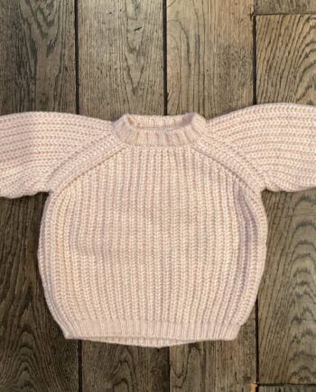 PEQUEÑO TOCON | 1017 Pull Baby Jersey Light Pink